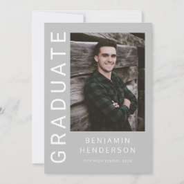 フォトボモダンイ卒業 案内状