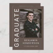 フォトボモダンイ卒業 案内状 (正面/裏面)