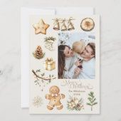 フォトボ素朴タニカルクリスマス シーズンカード (正面)