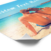 フォトポスタープリントとカスタム文字 フォトプリント            (角)