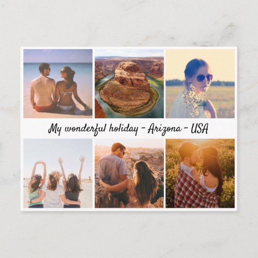 フォトポストカードのアップロード ポストカード (正面)