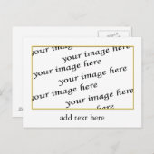 フォトポストカードの作成 ポストカード (正面/裏面)