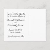 フォトポストカードの保存4 案内ポストカード (裏面)