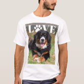 フォトポップ オリジナル ペット 写真 Tシャツ (正面)