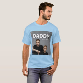 フォトポップ パパ 設立 カスタム年 フォト 2026 トレンド Tシャツ