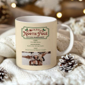 フォトポーラ表現ククリスマスチケット コーヒーマグカップ