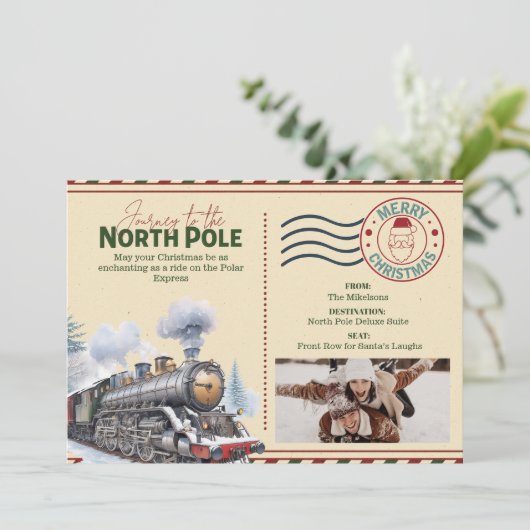 フォトポーラ表現ククリスマスチケット シーズンカード (スタンド正面)