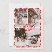 フォトポーラ表現ククリスマス シーズンカード (裏面)