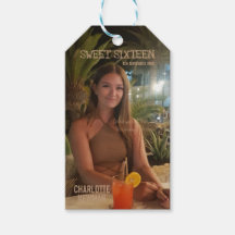 フォトマガジンの表紙 |甘い16誕生日名