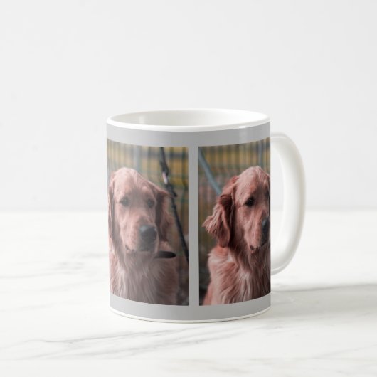 フォトマグカップ独自の画像を追加 コーヒーマグカップ (正面右)