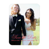 フォトマグネットの日付を保存する マグネット (縦)