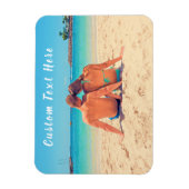 フォトマグネットギフトカスタム文字名 マグネット (縦)