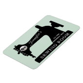 フォトマグネットシーメストレスキルター裁縫室 マグネット (左側)