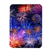 フォトマグネット用のFireworks画像 マグネット (縦)