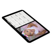 フォトマグネット2025カレンダーパーソナライズされたマグネット マグネット (右側)