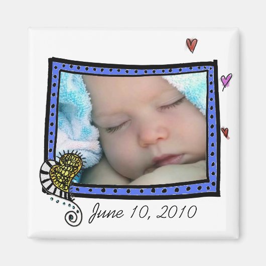 フォトマグネット マグネット (正面)