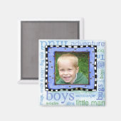 フォトマグネット マグネット (正面/裏面)