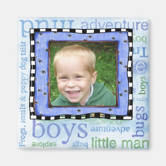 フォトマグネット マグネット (正面)