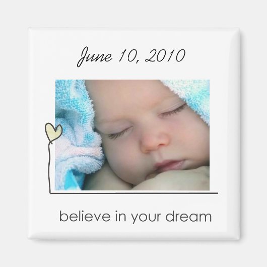 フォトマグネット マグネット (正面)