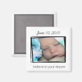 フォトマグネット マグネット (正面/裏面)