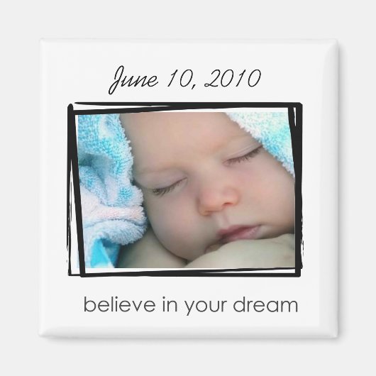 フォトマグネット マグネット (正面)