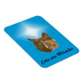 フォトマグネット - 猫は奇跡 マグネット (右側)