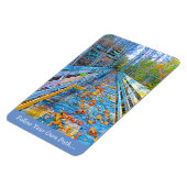 フォトマグネ後を追ットの自分の道 マグネット (左側)