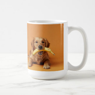 フォトマグペットドッグバナナ コーヒーマグカップ