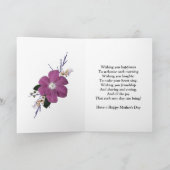 フォトマザーのデイカードのガールフレンド カード (内部)