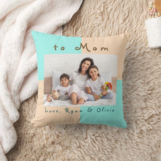 フォトマザーズデイ装飾用クッション クッション (ブランケット)