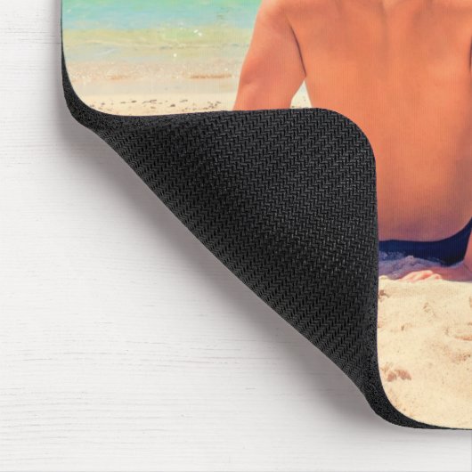 フォトマパーソナライズされたウスパッドとカスタム文字 マウスパッド (コーナー)