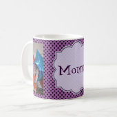 フォトマパーソナライズされたグテンプレート コーヒーマグカップ (正面左)