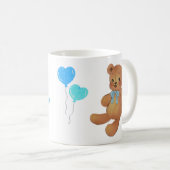 フォトマパーソナライズされたグ – カスタム写真と文字 コーヒーマグカップ (正面右)