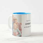 フォトマパーソナライズされたグ – カスタム写真と文字 ツートーンマグカップ (正面左)