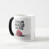 フォトマパーソナライズされたグ – コーヒーマカスタムグ モーフィングマグカップ (正面左)