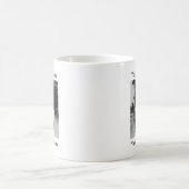 フォトマパーソナライズされたグ(文字付) コーヒーマグカップ (中央)