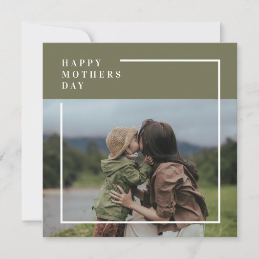 フォトマパーソナライズされたザーズの日贈り物 (正面)