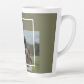 フォトマパーソナライズされたザーズの日贈り物 カフェラテマグ (右)