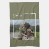 フォトマパーソナライズされたザーズの日贈り物 キッチンタオル (縦)