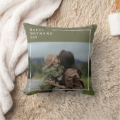 フォトマパーソナライズされたザーズの日贈り物 クッション (ブランケット)