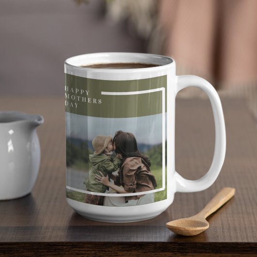 フォトマパーソナライズされたザーズの日贈り物 コーヒーマグカップ