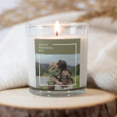 フォトマパーソナライズされたザーズの日贈り物 スクエアシール