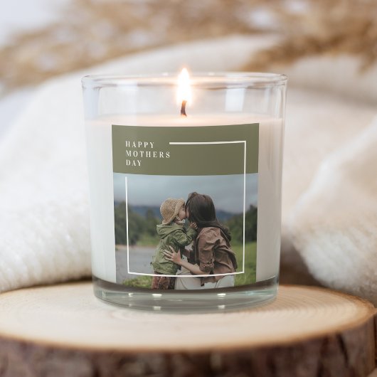 フォトマパーソナライズされたザーズの日贈り物 スクエアシール