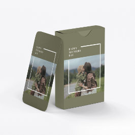 フォトマパーソナライズされたザーズの日贈り物 トランプ