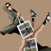 フォトマパーソナライズされたザーズの日贈り物 トートバッグ