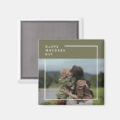 フォトマパーソナライズされたザーズの日贈り物 マグネット (正面/裏面)