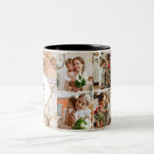 フォトマパーソナライズされたーム・クイーン・オブ・ザ・キッチン ツートーンマグカップ (中央)