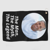 フォトマン神話レジェンド白黒 ゴルフタオル (横)