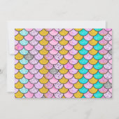 フォトマーメイド誕生日 サンキューカード (裏面)