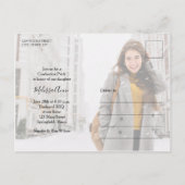 フォトマ数々のルーン卒業パーティー ポストカード (裏面)